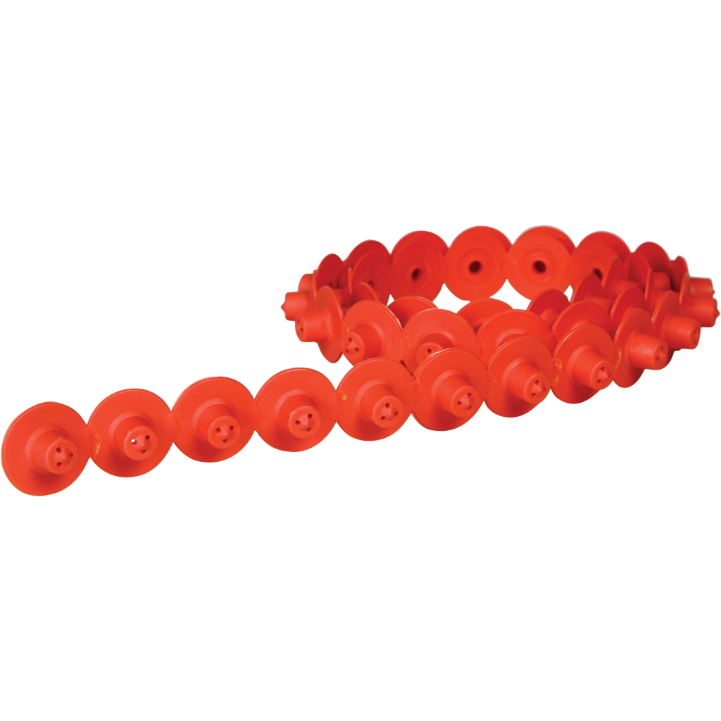 Stf Chain MS Tag Round Chain STF-REDCLBLBU100 - Blanko