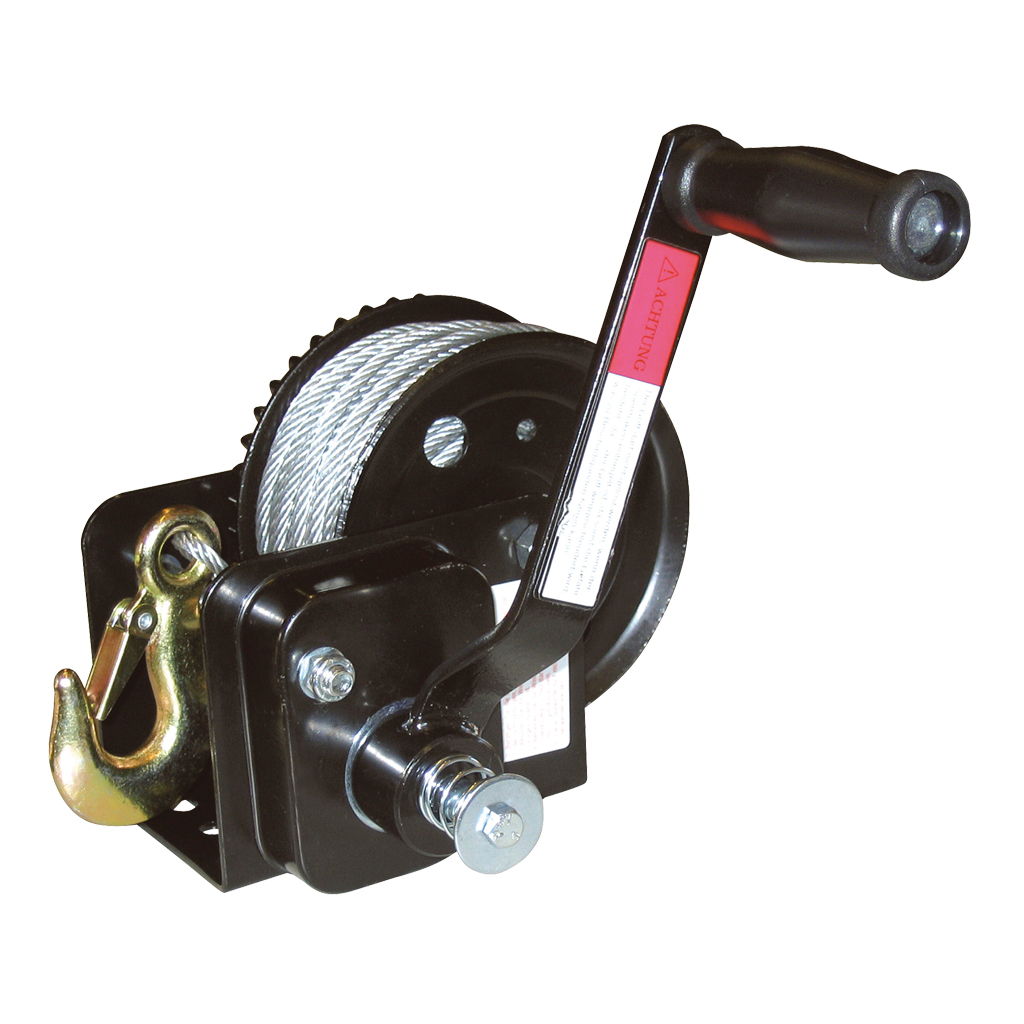 Rope winch Hand Winch w/ 20 m rope with break, 720 kg - Winch