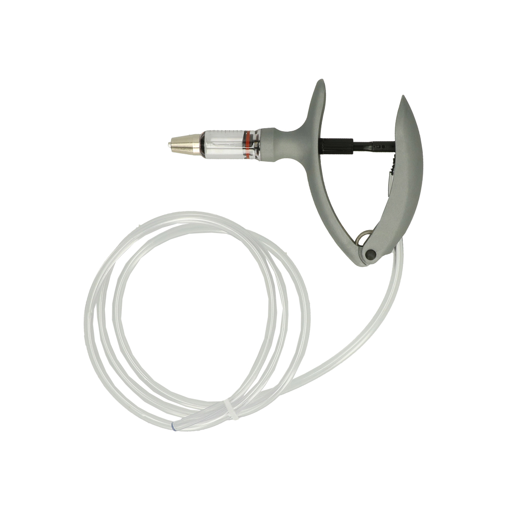 Eco-Matic syringe with hose connection, 5 ml - Eco-Matic