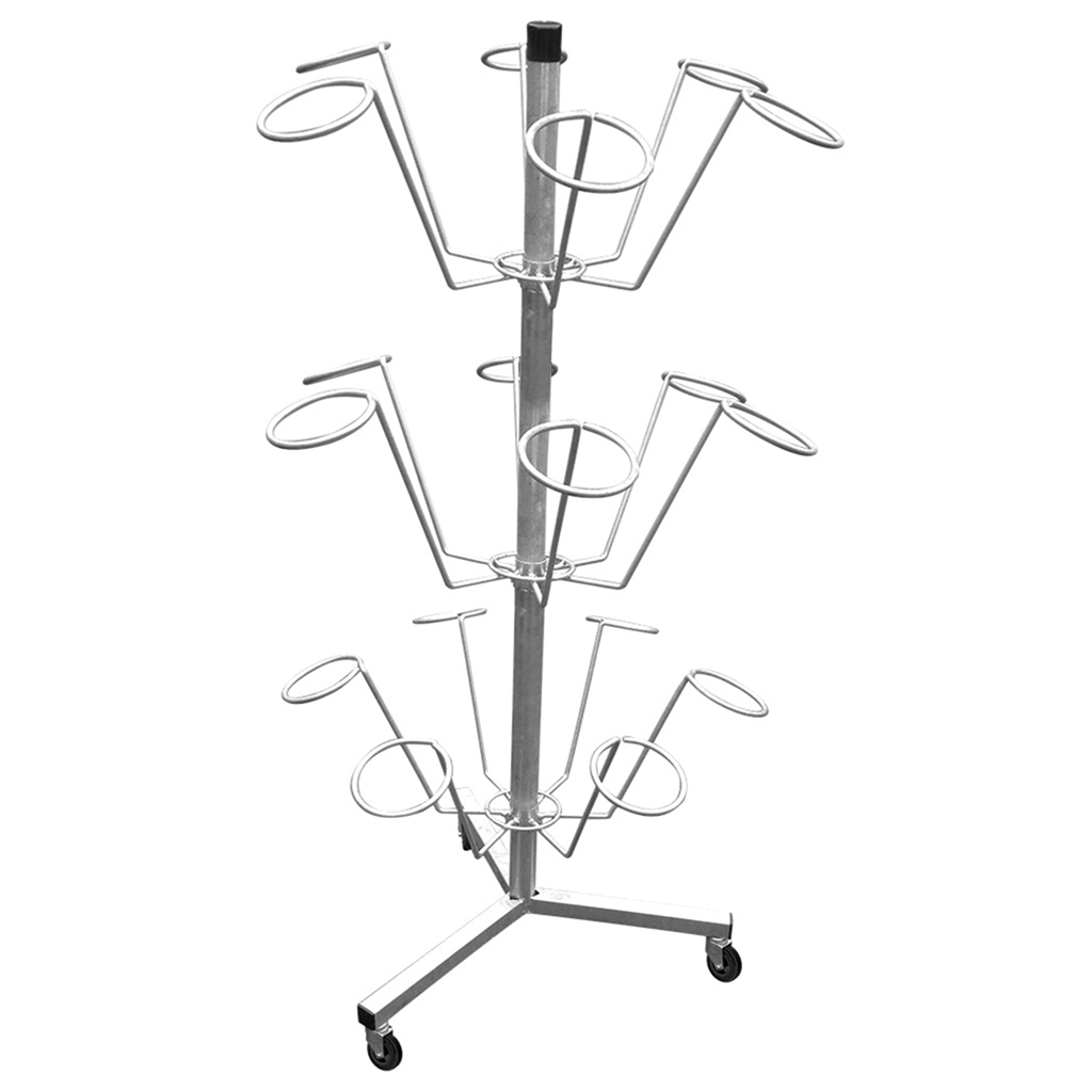 Eimerhalter Edelstahl schmal, Kesselhalter, Bucket Bench • imkereiausrüster.ch gmbh