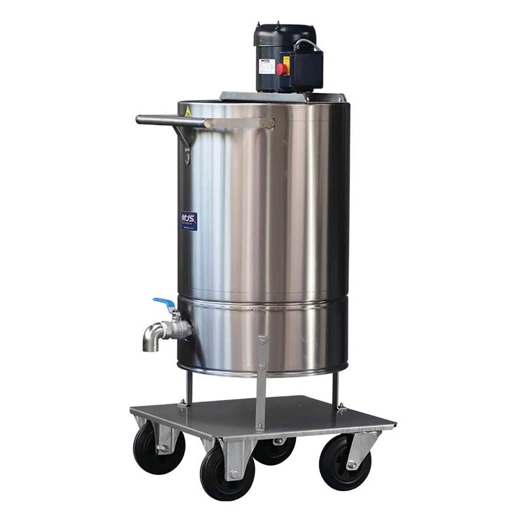compact liquid feed mixing cart tank and agitator reference