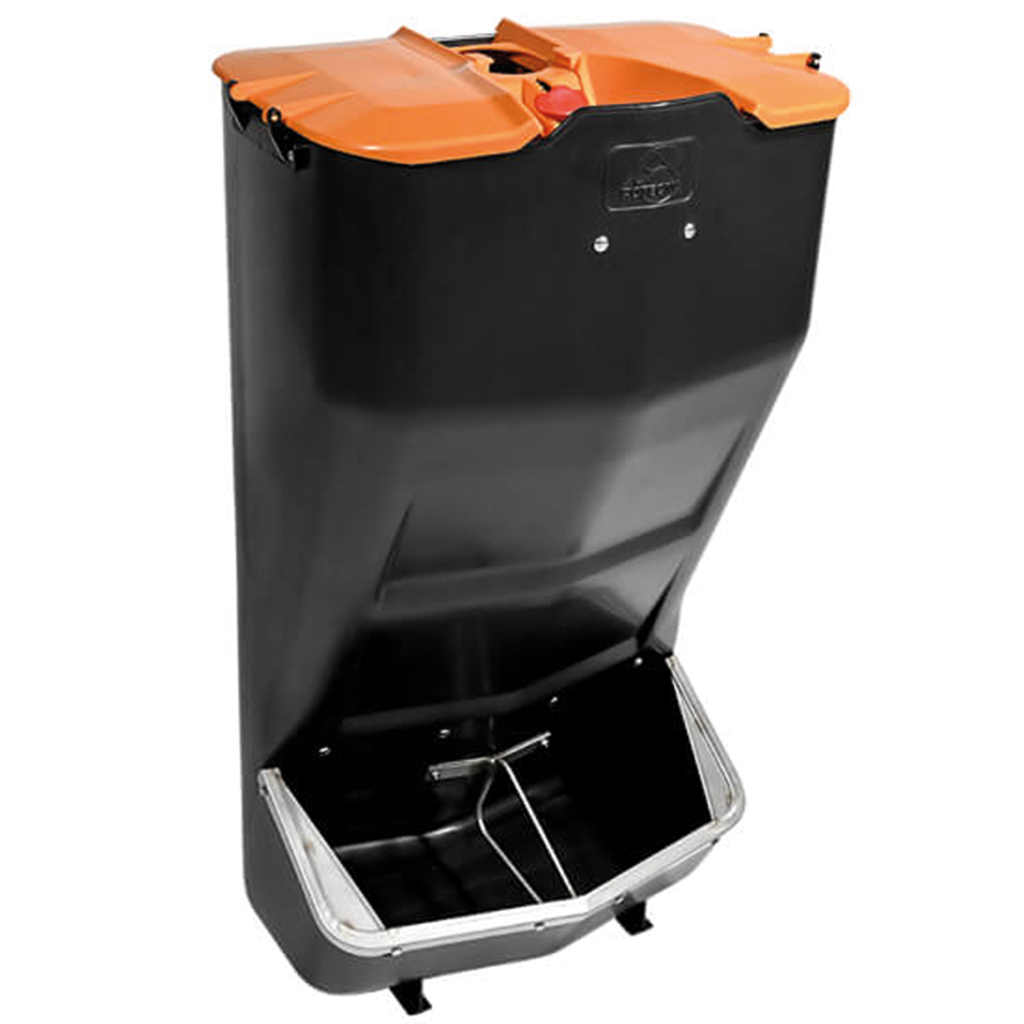 Produktbild von BESPORTBLE Futterautomat Für Schweine – 5-Fach Trog Aus PP, Braun, 54x16x8 Cm | Für Trocken- Und Nassfutter In Der Landwirtschaft
