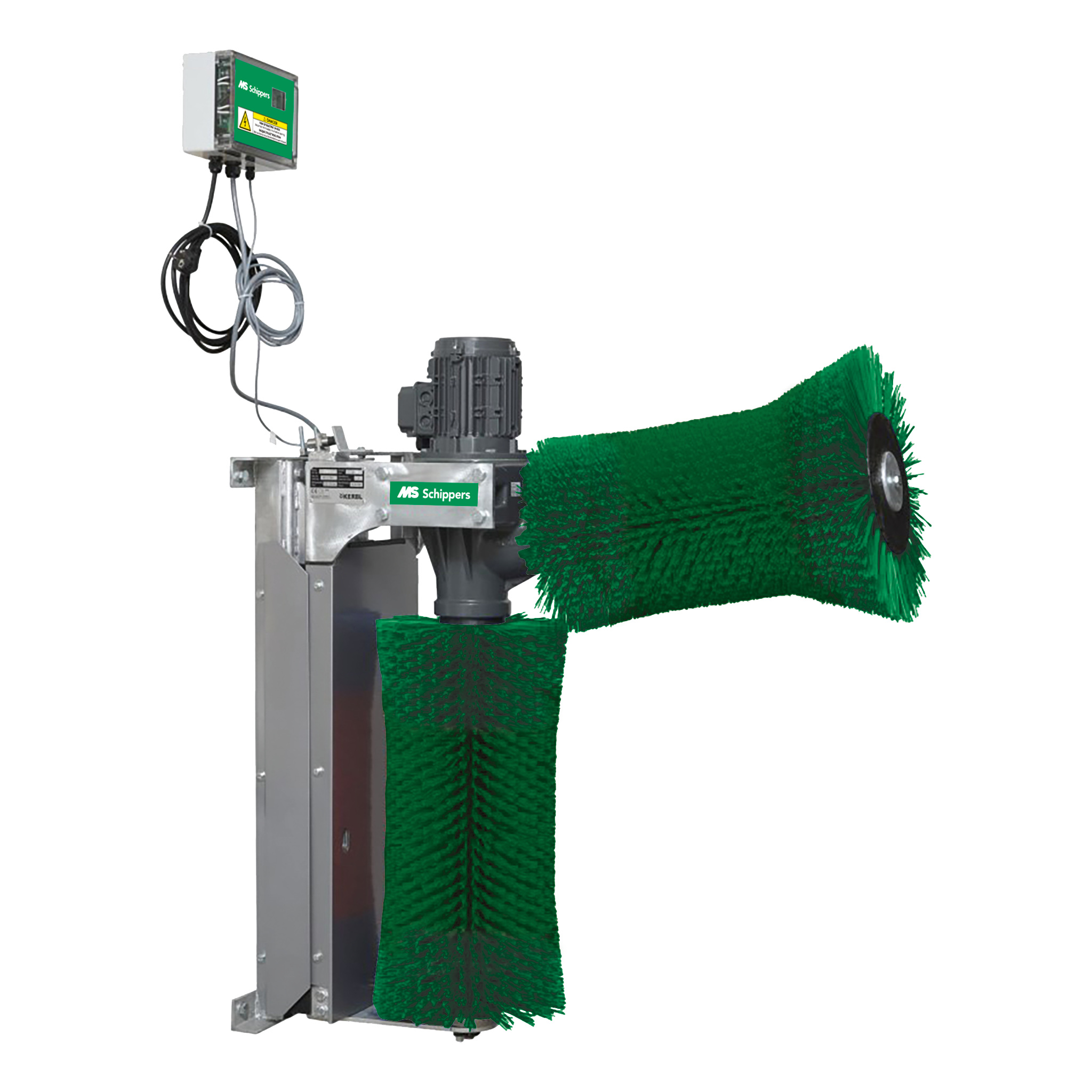 MS Cow brush rotating, double - Cow brush