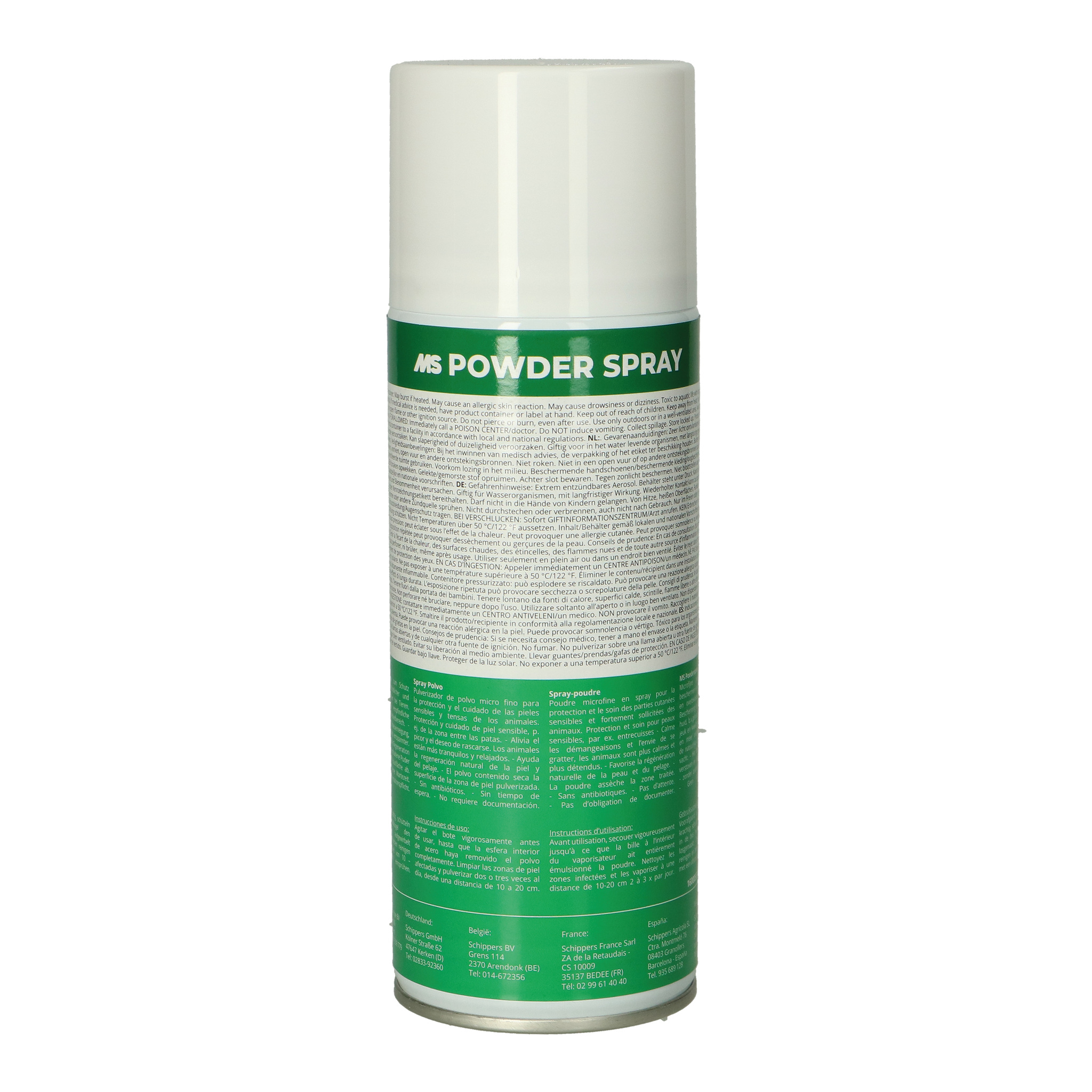 MS Poederspray, 400 ml - Verzorgende producten