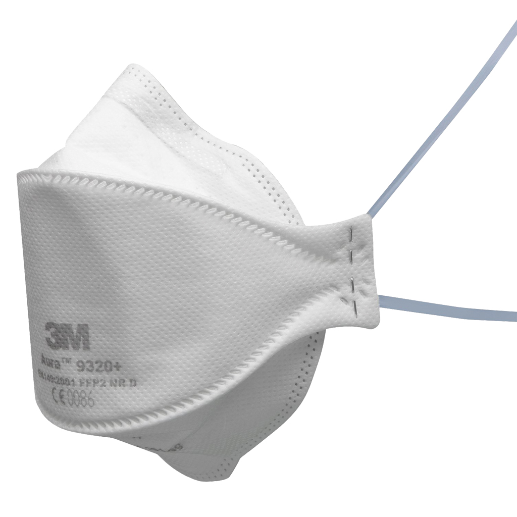 Lot De 10 Masques 3M 8322 FFP2 Avec Valve - Protection Contre Poussières Et Brouillards - Neuf