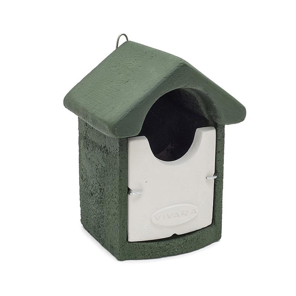 Nestkast woodstone half open