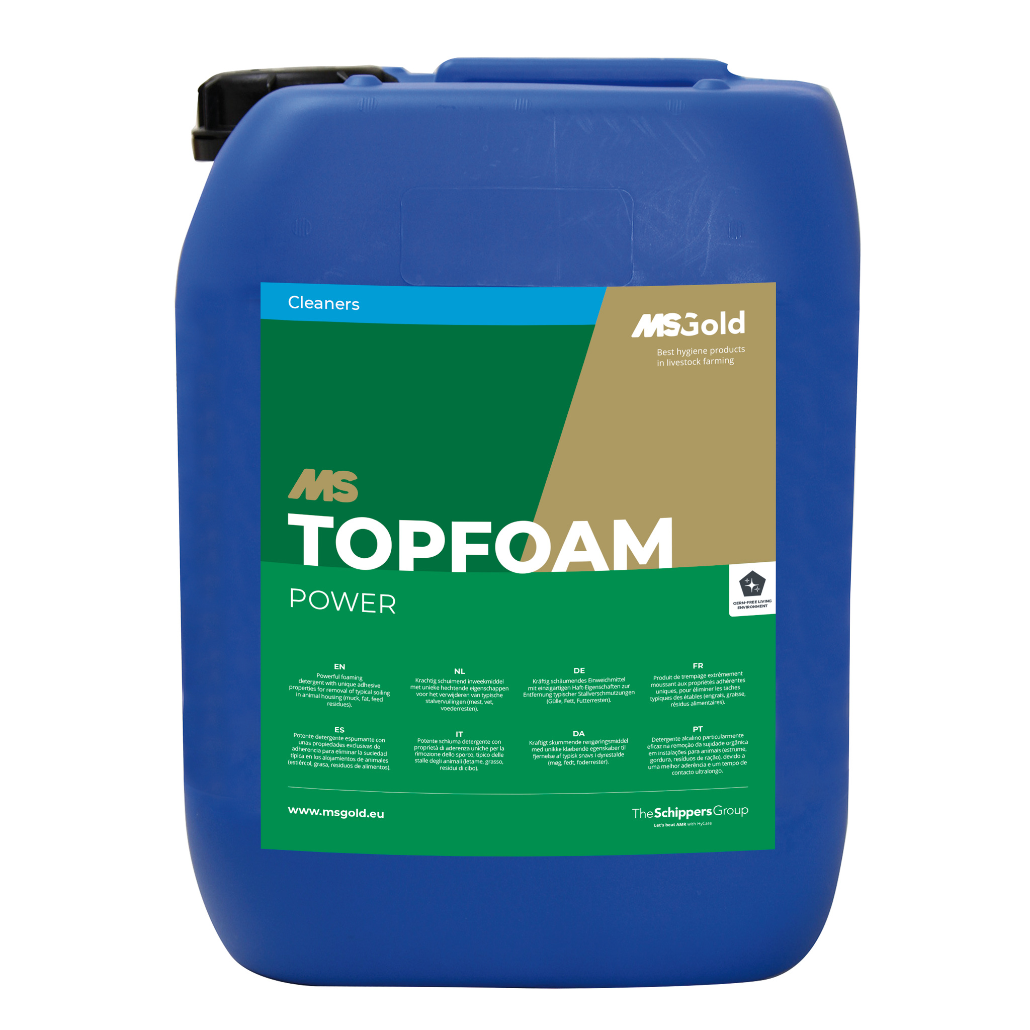 メンテナンス DFP.GROUP MS TopFoam Power, 22 kg - Foam cleaner - Detergents
