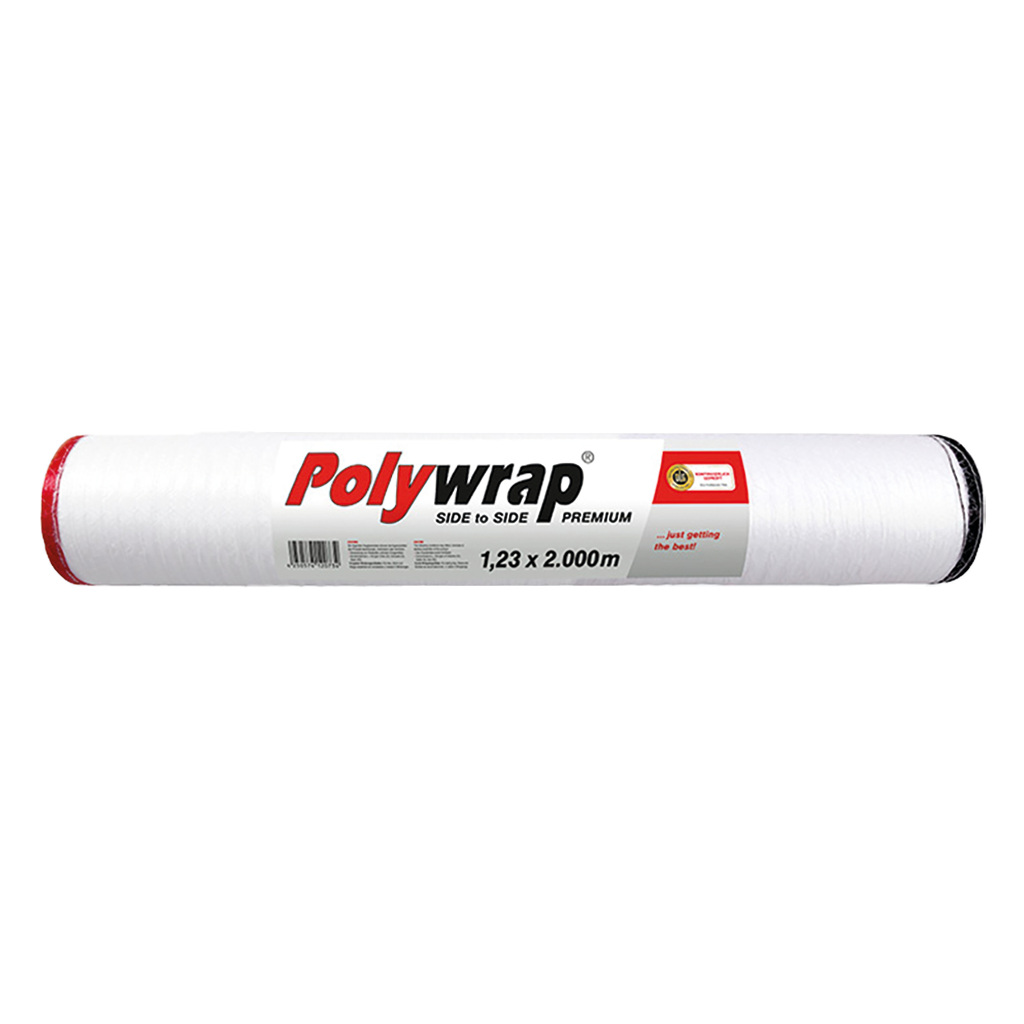 Polywrap wikkelnet ronde balen 1,23 x 2000 m - Kuilkleden & -plastics