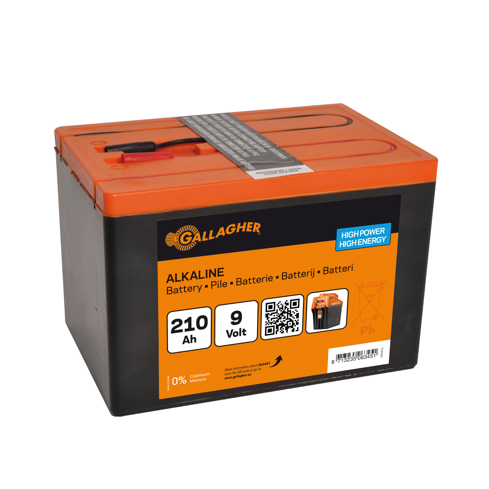 Powerpack battery 9 volt - Baterías