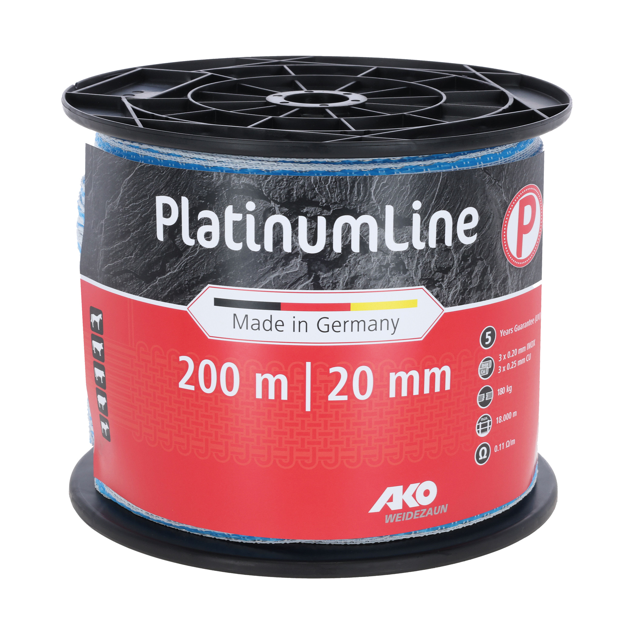 AKO Schriklint PlatinumLine 20 mm, 200 m