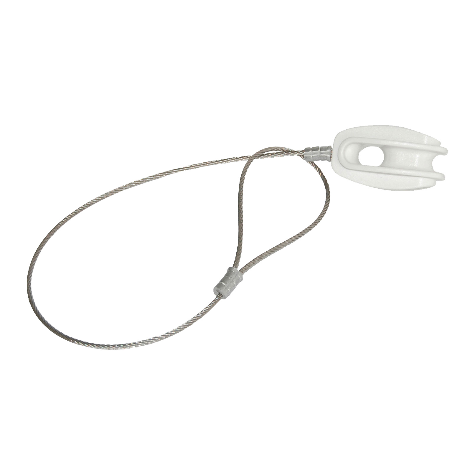 Hoekisolator schrikdraad polyamide met kabel