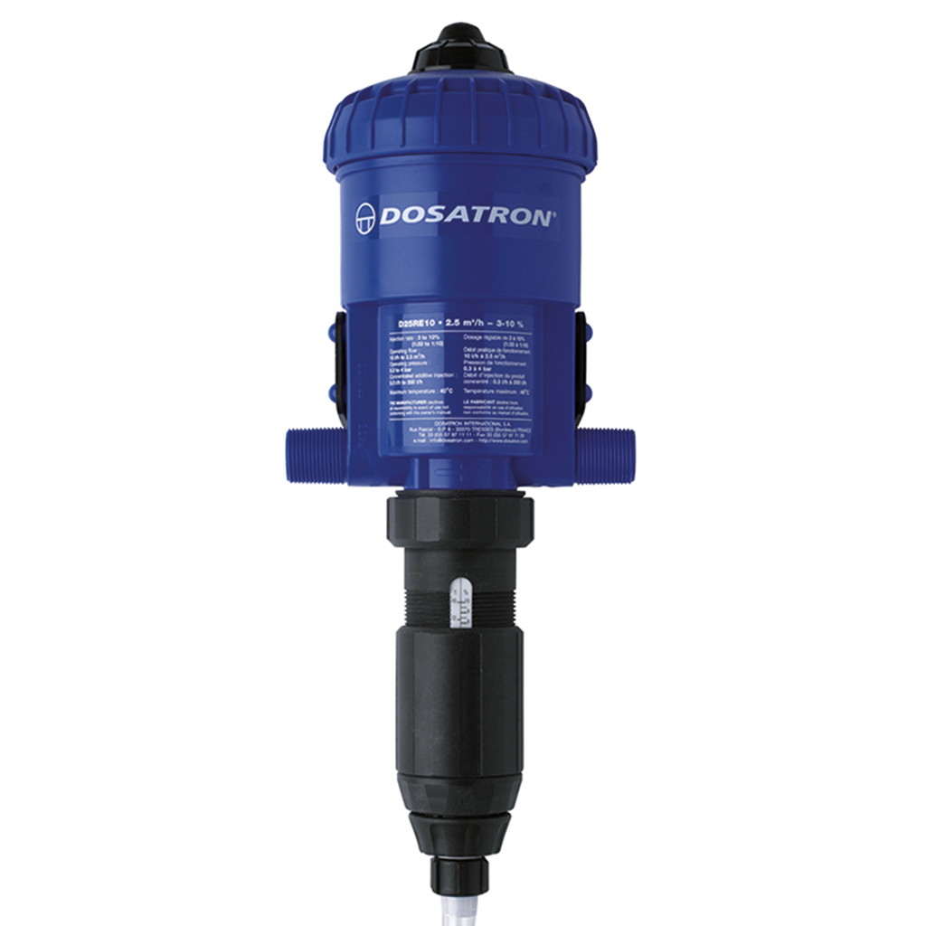 Dosatron D25 RE 2 VF 0,2-2%, 2,5 m³/h - Medicine pumps