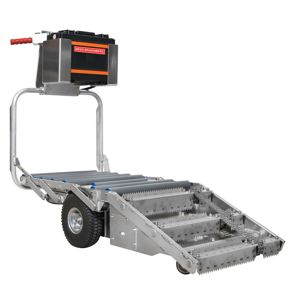 heavy duty electric dead pig cart