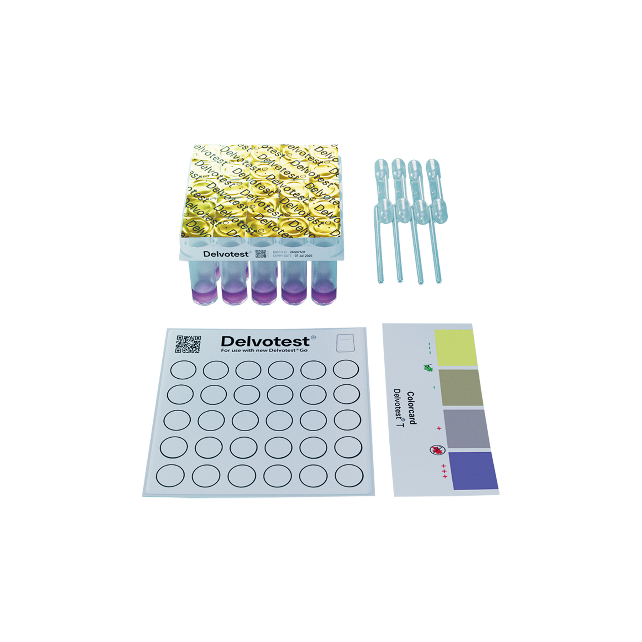 Delvotest T Test De Lait 25 Ampoules Delvotest delvotest-t-test-de-lait-25-ampoules-delvotest