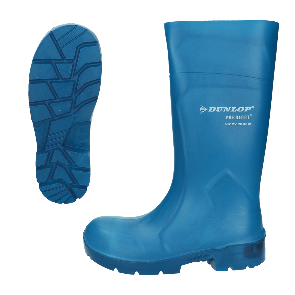Dunlop Purofort boot MultiGrip S4 blue, size 43 - Clothing & footwear