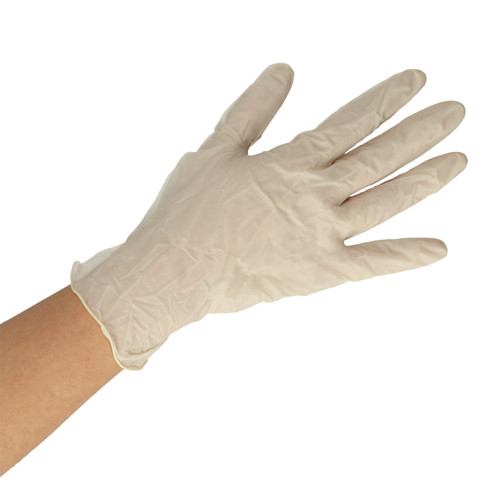 MS Latex gloves powdered size 10/XL, p/100 - Disposable gloves