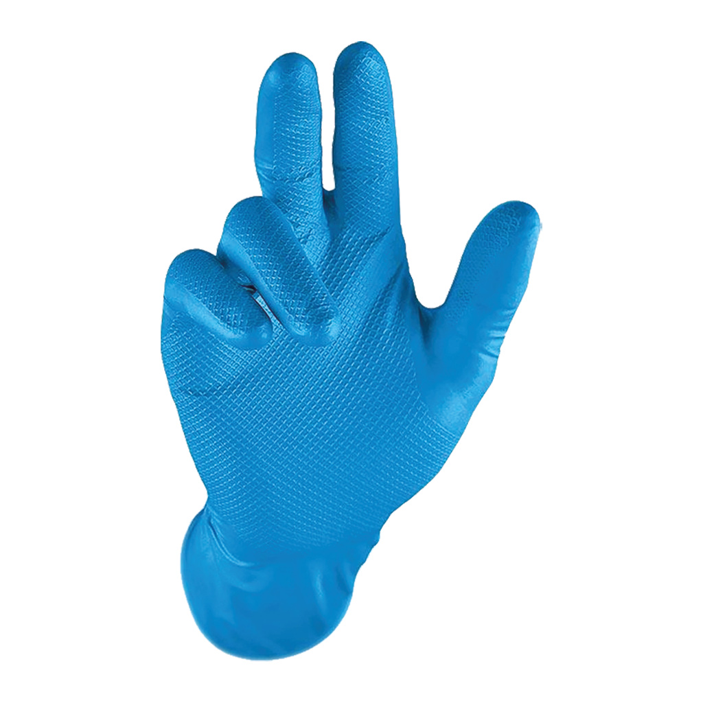 Guanti 6 Mil XL Guanti In Nitrile 6 Mil XL - Scatola Da 100 Per Cucina, Laboratorio E Utilizzo Professionale Guanti Nitrile Spessore 6 Mil Xl - Foto 5