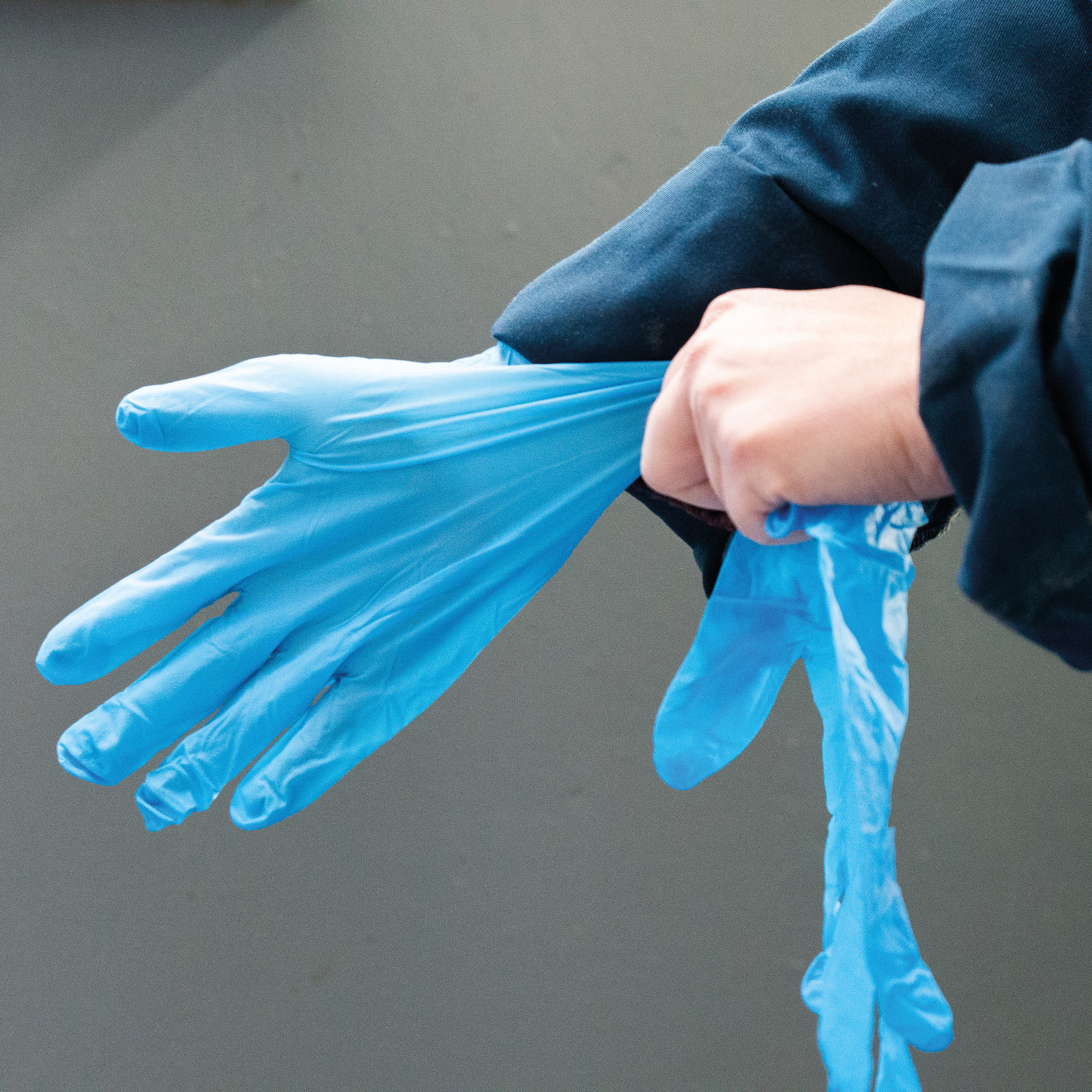 Bingold 504510 Guanti In Nitrile Riutilizzabili - Verde, Taglia XL, 1 Paio