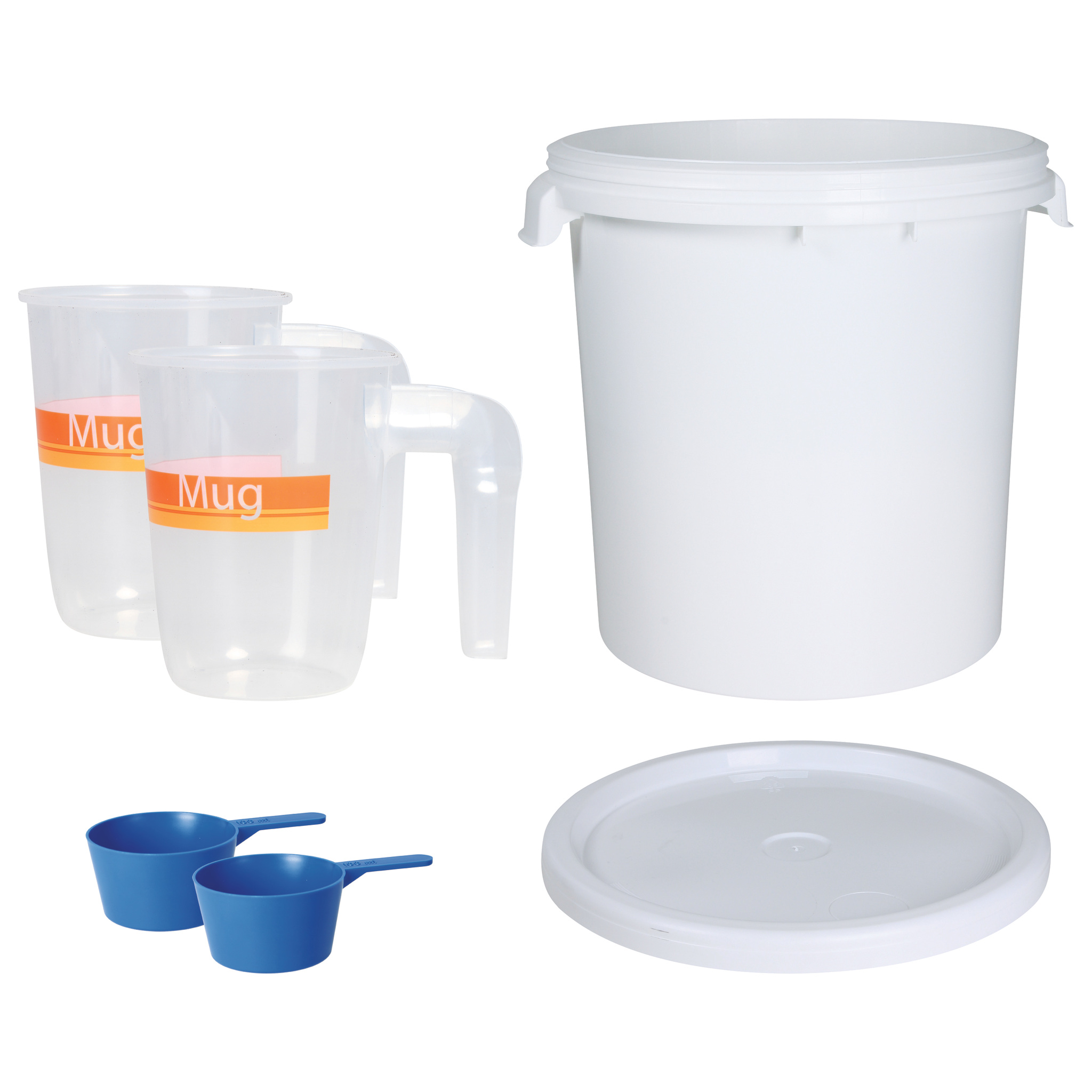 EKO Rejoice Prullenbak - 30 l - Wit - 30 l - Wit | Leen Bakker EKO Rejoice Prullenbak - 30 l - Wit - 30 l - Wit | Leen Bakker