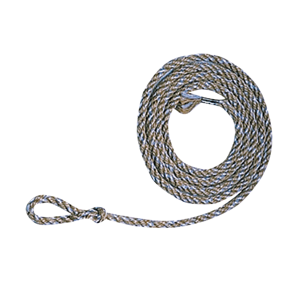 Calf rope, jute/PP,180cm, Ø8mm small end loop - Cow halters & cow rope