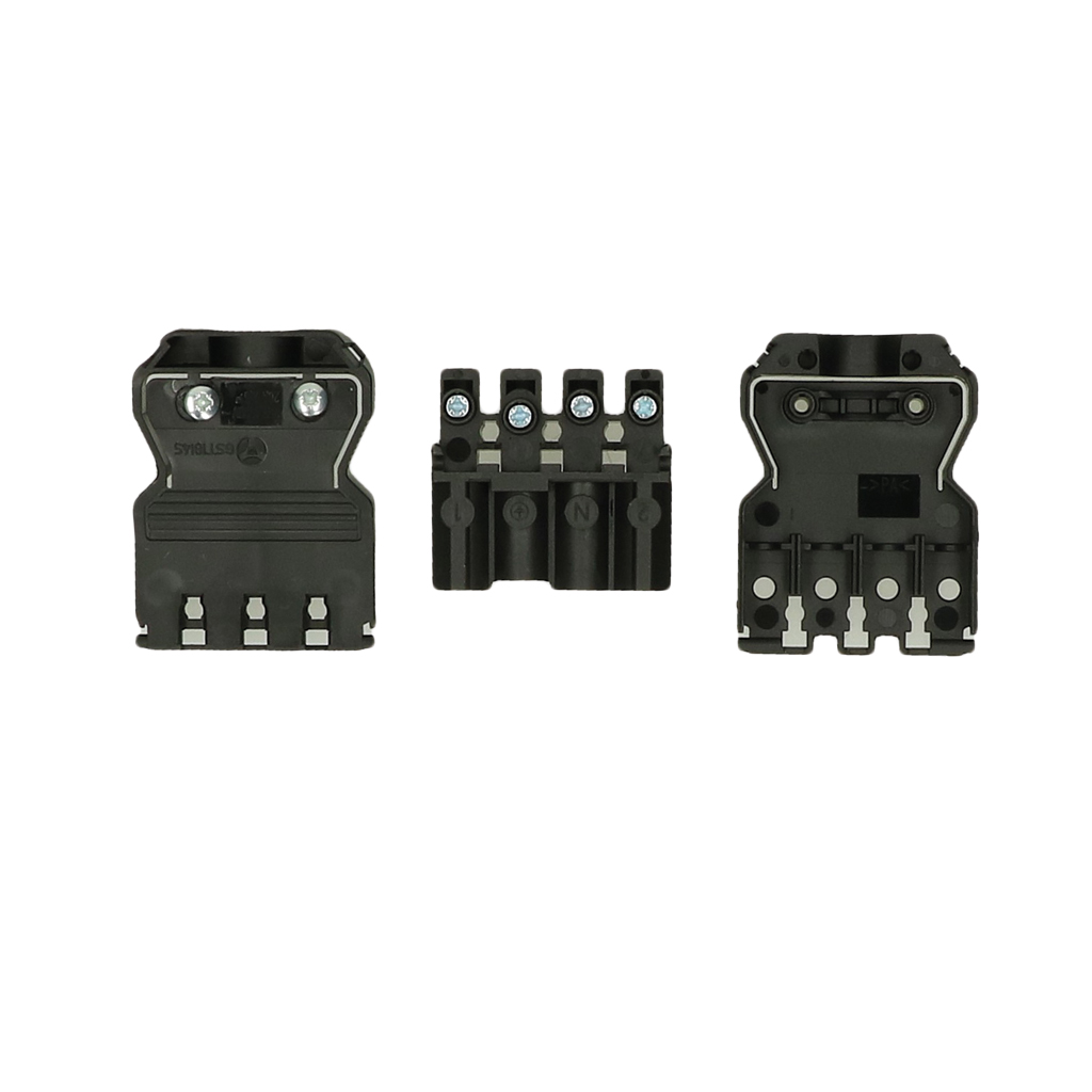 Compact 18 Pin Connector Mini Connector, GST18i4 Series, 4-Pole, Male, Cable Mount, 20A, IP40 - 8801