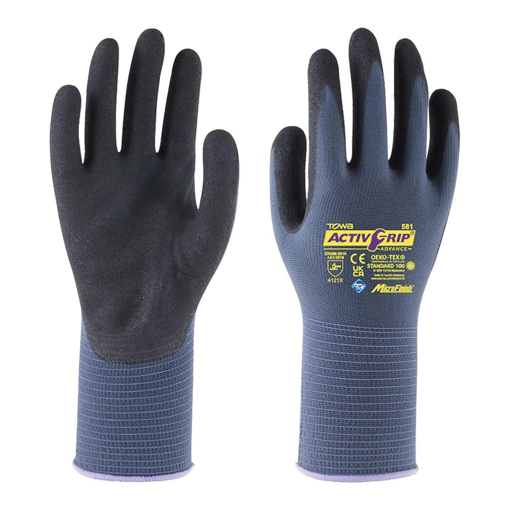 Towa working glove ActivGrip 581, 8/M - Work gloves